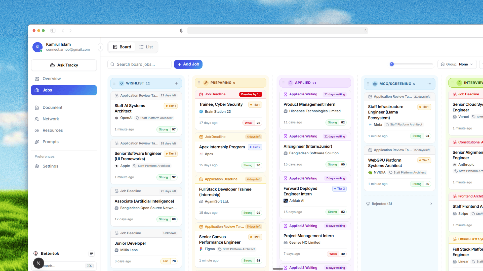 Better Job Overview